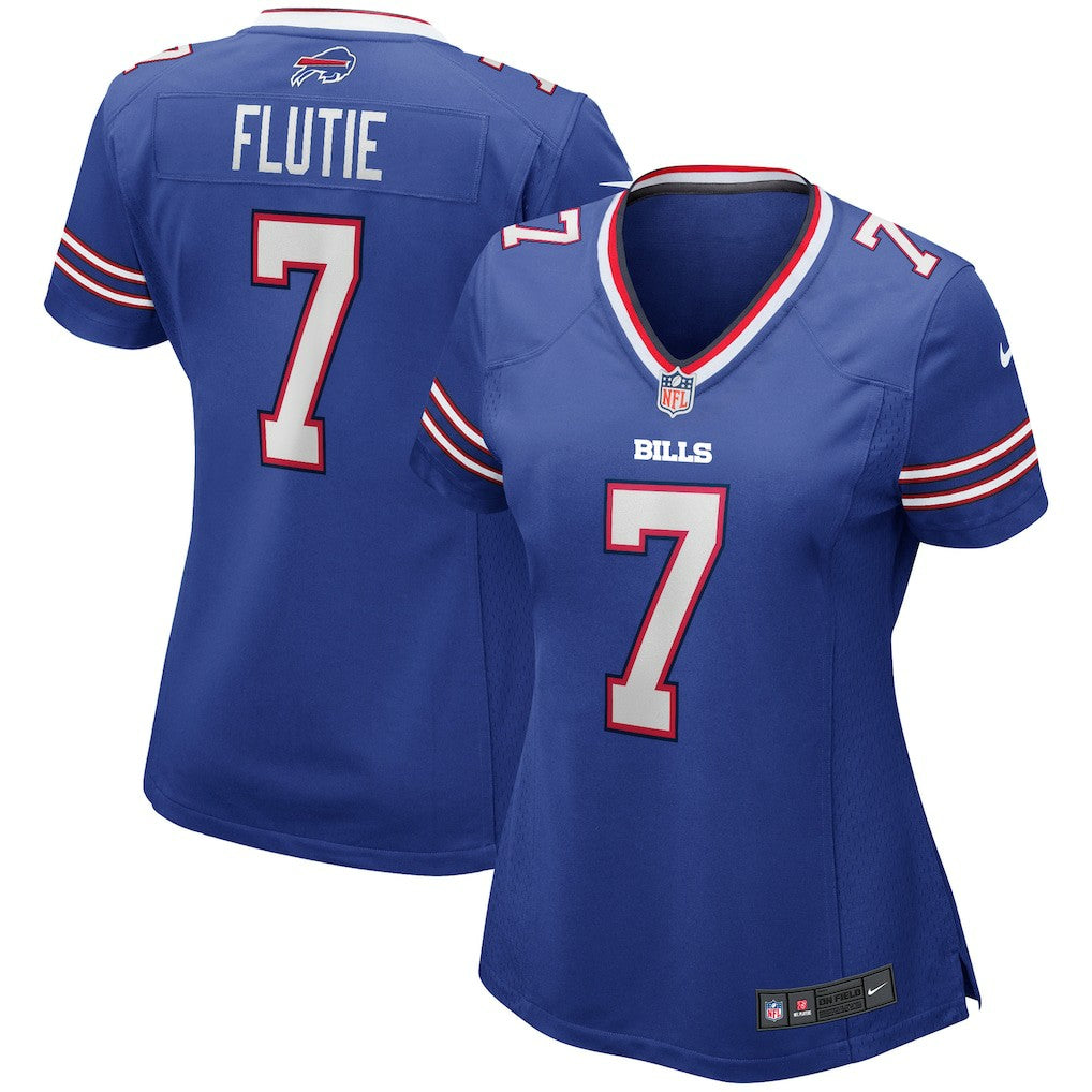 Doug Flutie  Women's Game Retired Player Jersey - Buffalo Bills Jerseys