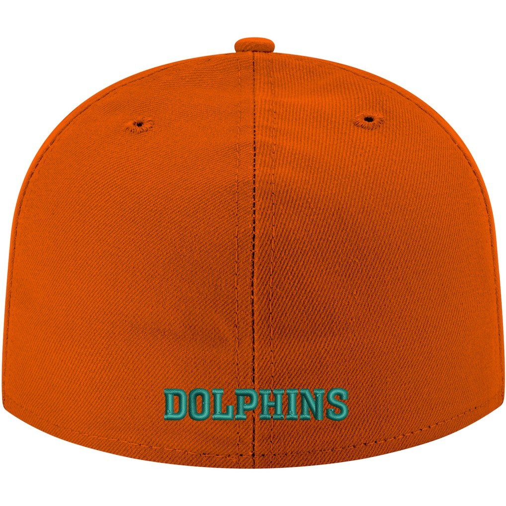 Omaha Throwback 59FIFTY Fitted Hat - Miami Dolphins Hats