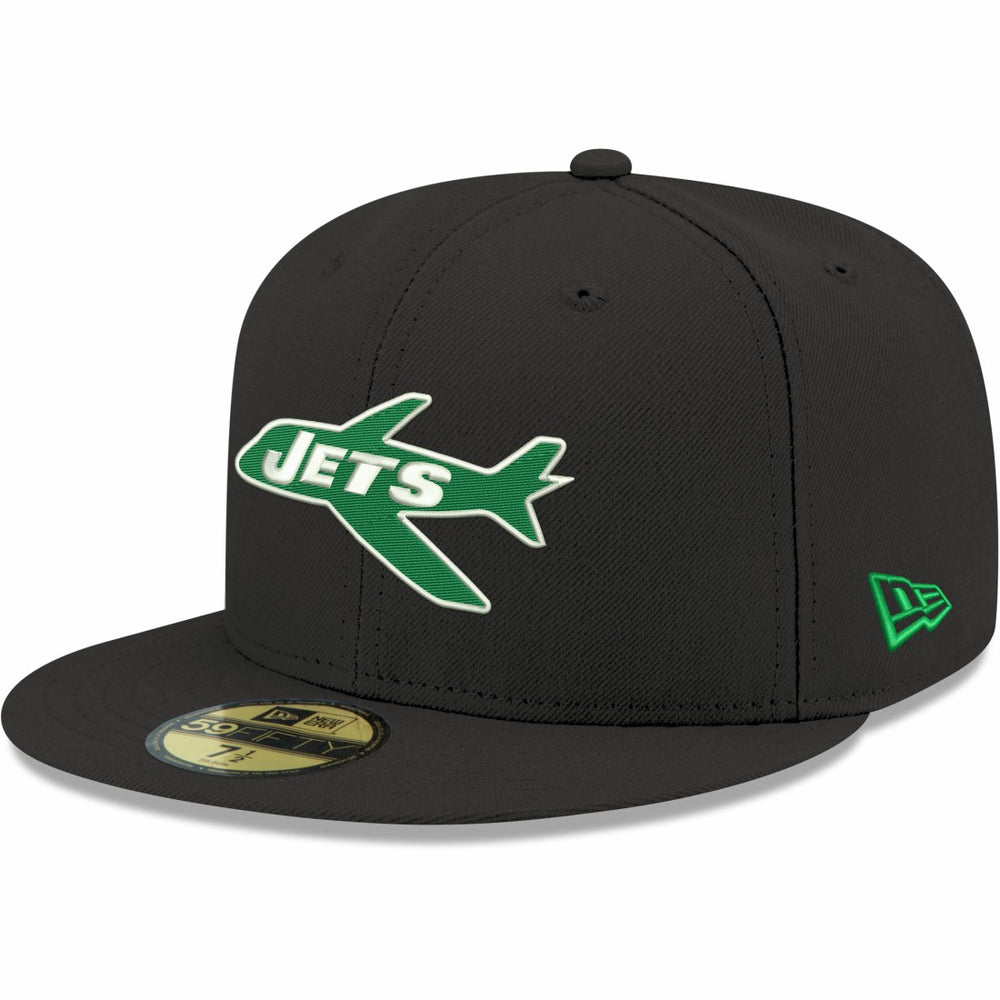 Omaha Throwback 59FIFTY Fitted Hat - New York Jets Hats