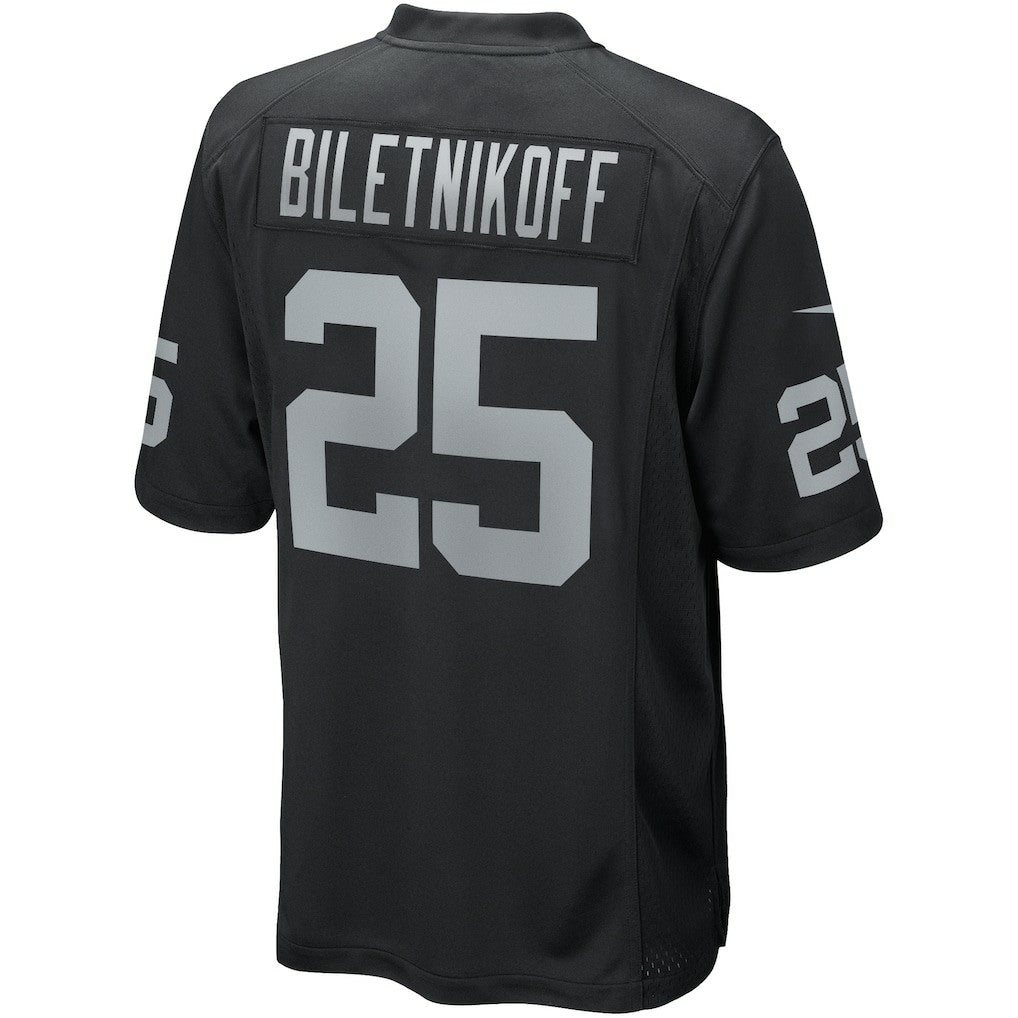 Fred Biletnikoff  Game Retired Player Jersey - Las Vegas Raiders Jerseys