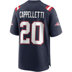 Gino Cappelletti  Game Retired Player Jersey - New England Patriots Jerseys