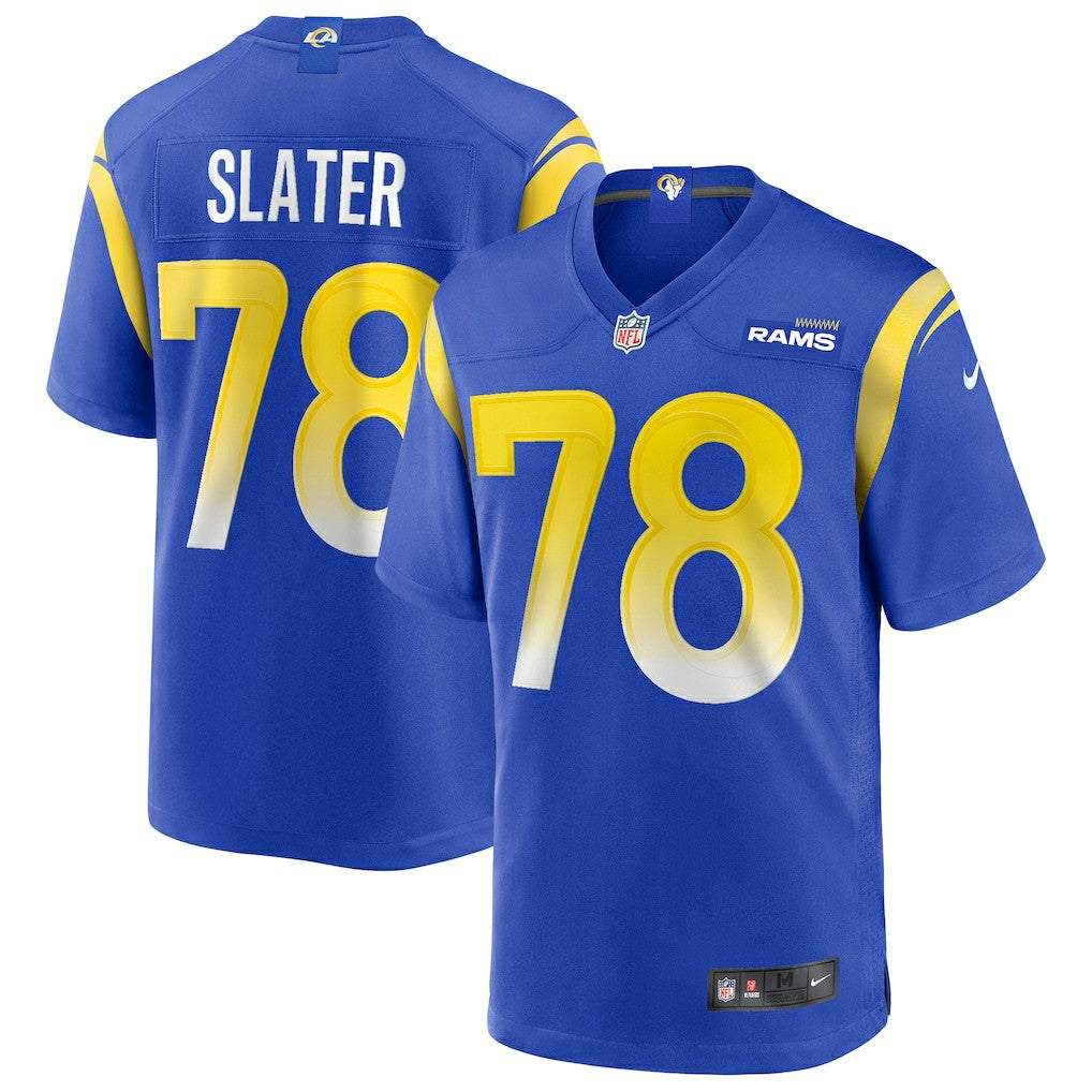 Jackie Slater  Game Retired Player Jersey - Los Angeles Rams Jerseys