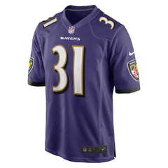 Jamal Lewis  Game Retired Player Jersey - Baltimore Ravens Jerseys