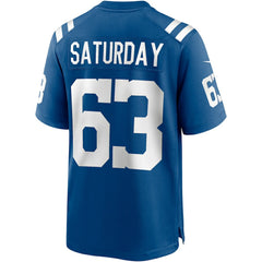 Jeff Saturday  Game Retired Player Jersey - Indianapolis Colts Jerseys