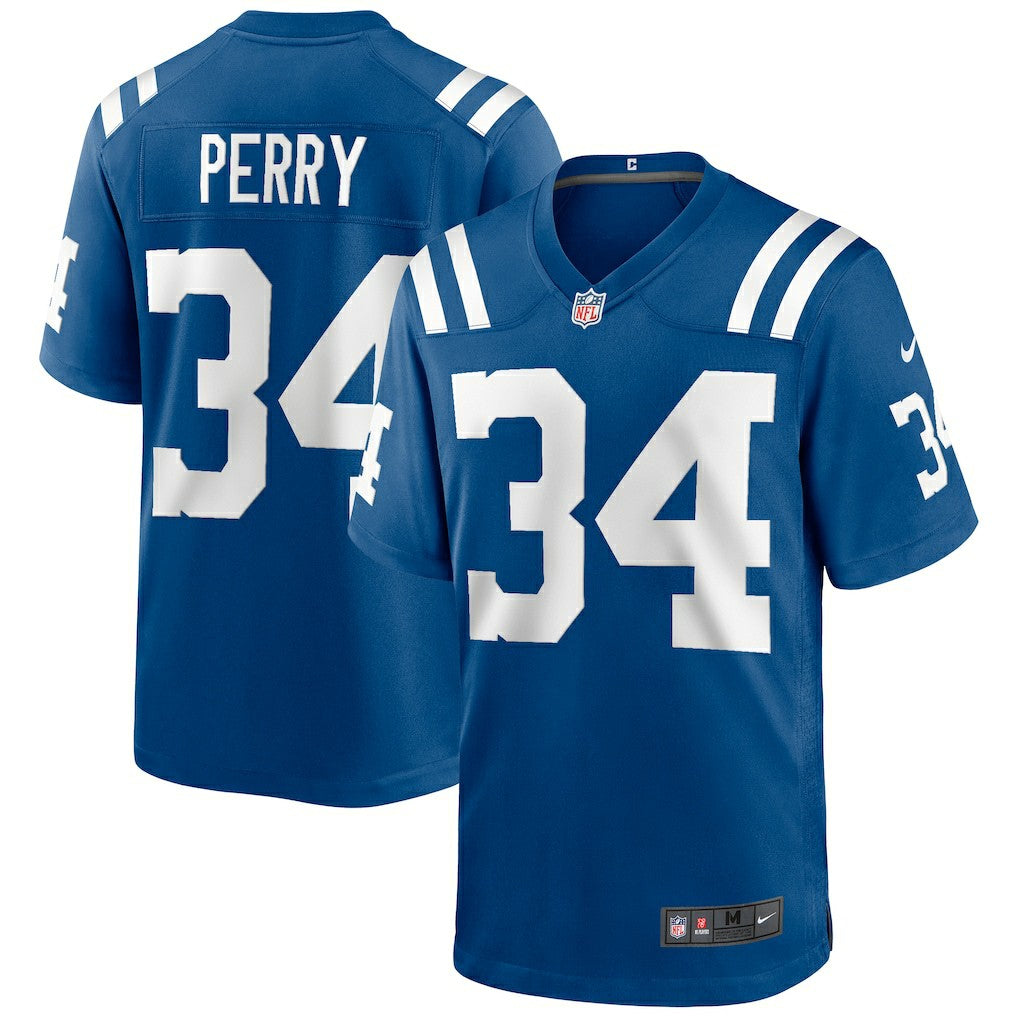 Joe Perry  Game Retired Player Jersey - Indianapolis Colts Jerseys