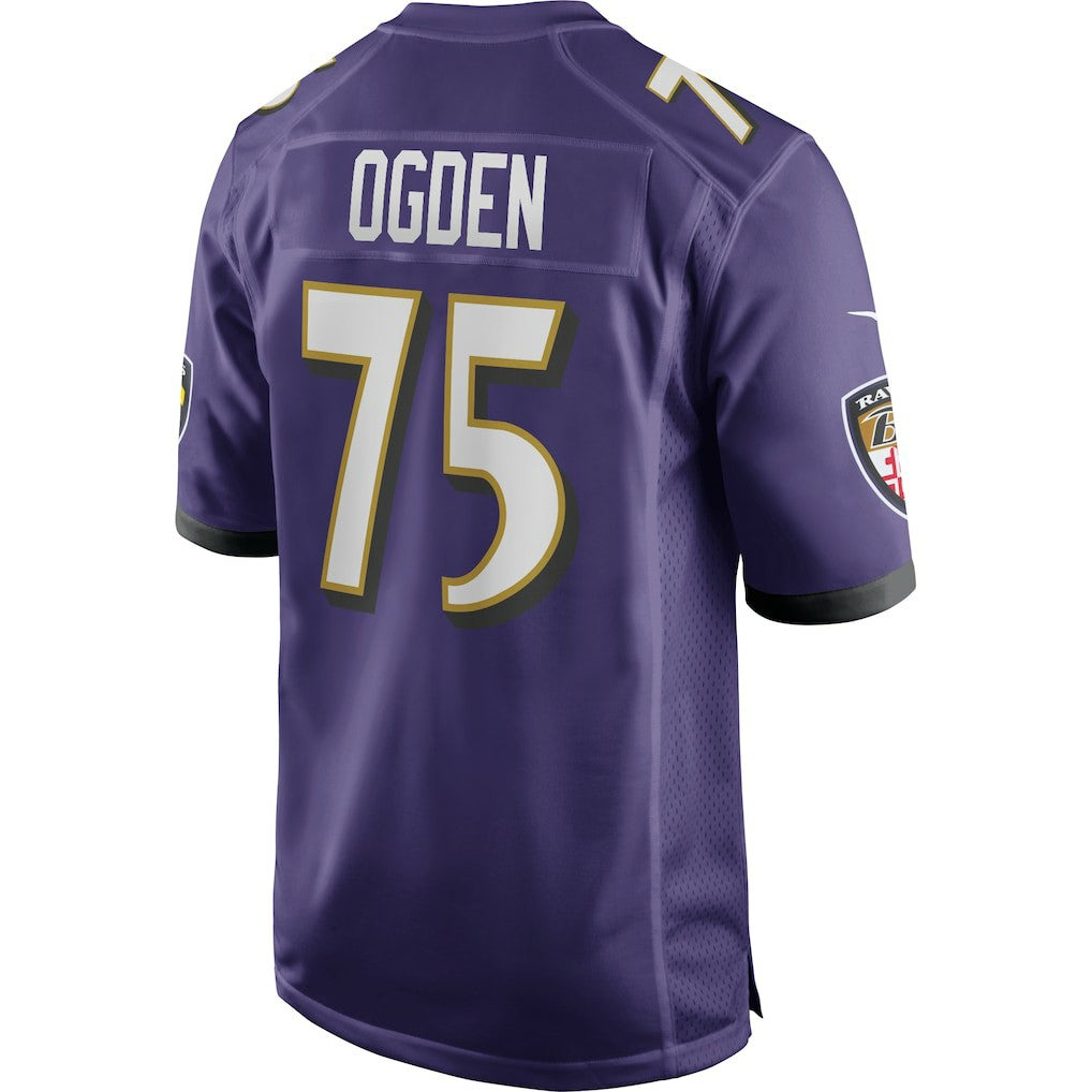 Jonathan Ogden  Game Retired Player Jersey - Baltimore Ravens Jerseys