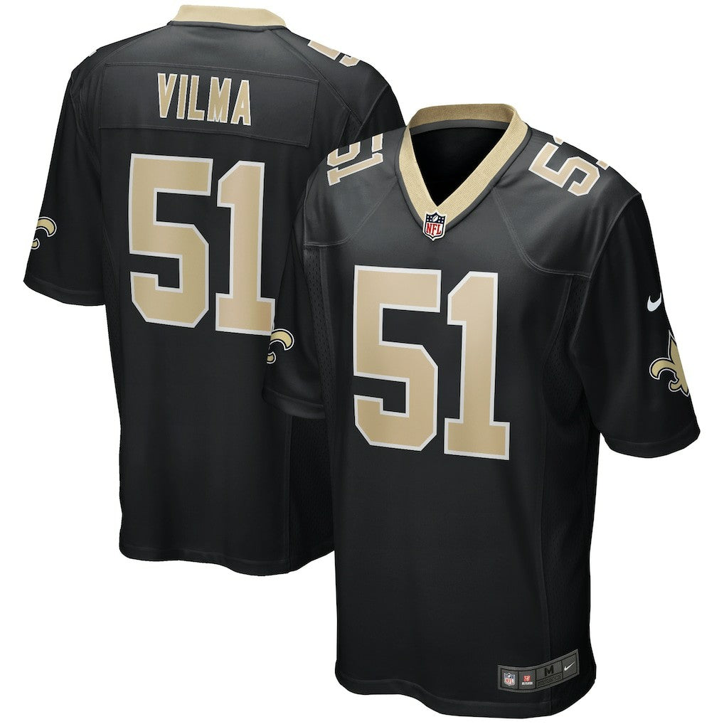 Jonathan Vilma  Game Retired Player Jersey - New Orleans Saints Jerseys