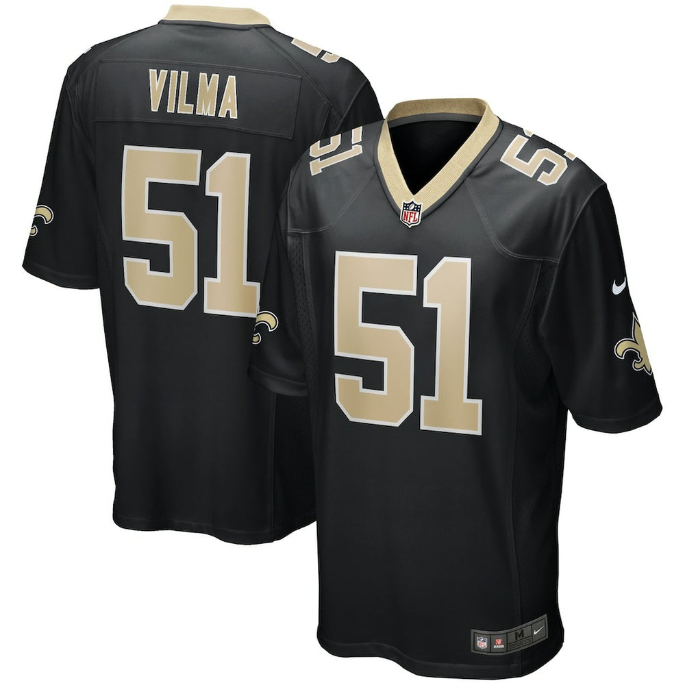 Jonathan Vilma  Game Retired Player Jersey - New Orleans Saints Jerseys