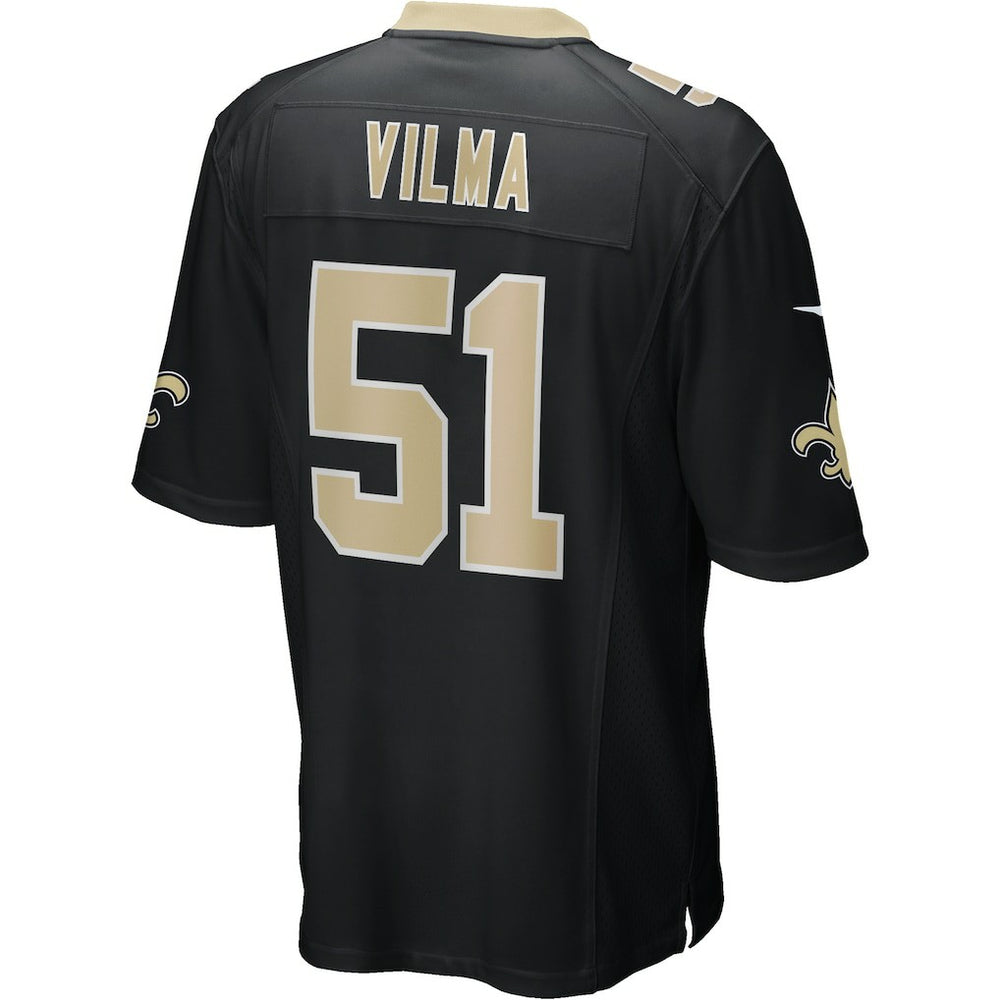 Jonathan Vilma  Game Retired Player Jersey - New Orleans Saints Jerseys