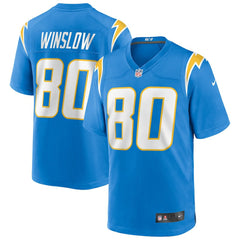 Kellen Winslow  Game Retired Player Jersey - Los Angeles Chargers Jerseys