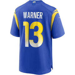 Kurt Warner  Game Retired Player Jersey - Los Angeles Rams Jerseys