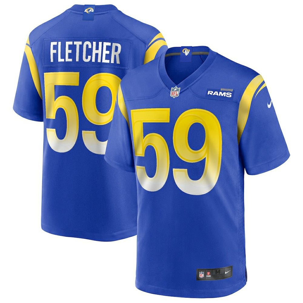 London Fletcher  Game Retired Player Jersey - Los Angeles Rams Jerseys
