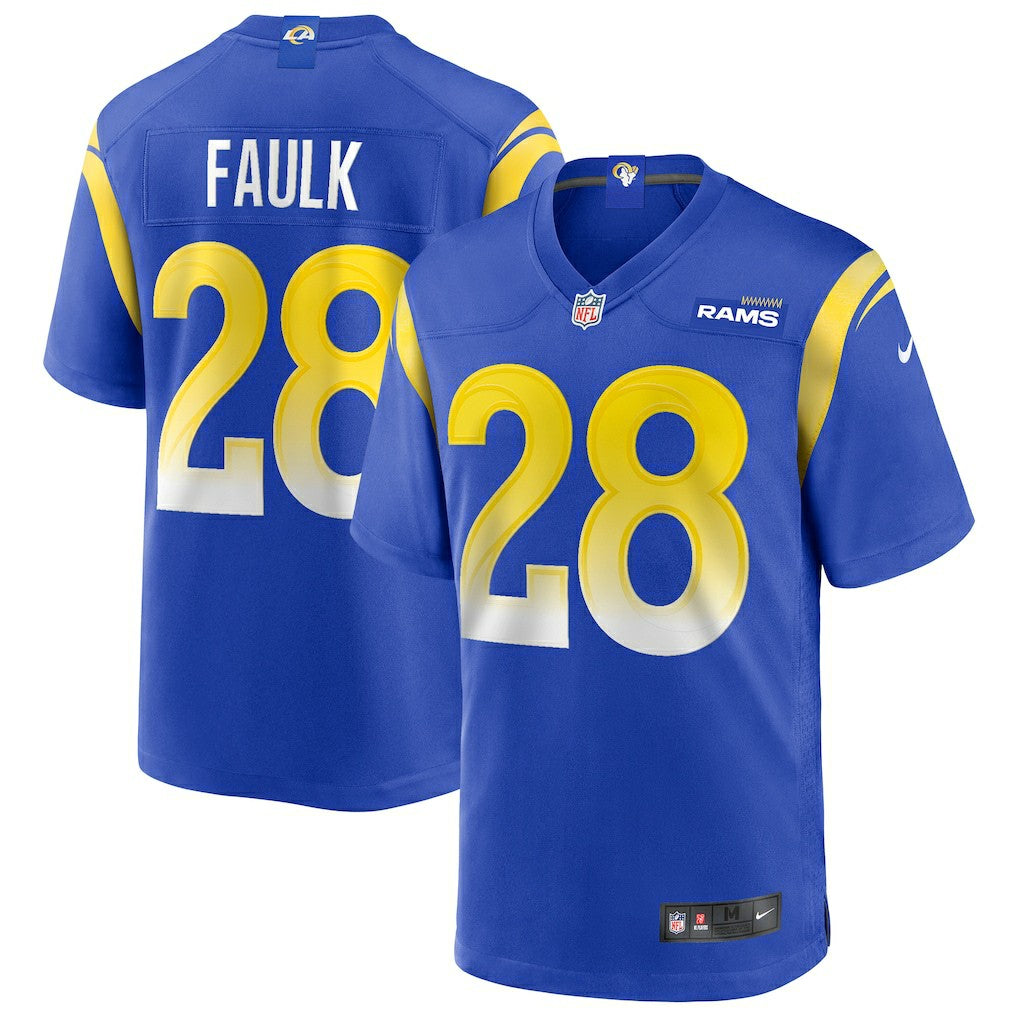 Marshall Faulk  Game Retired Player Jersey - Los Angeles Rams Jerseys