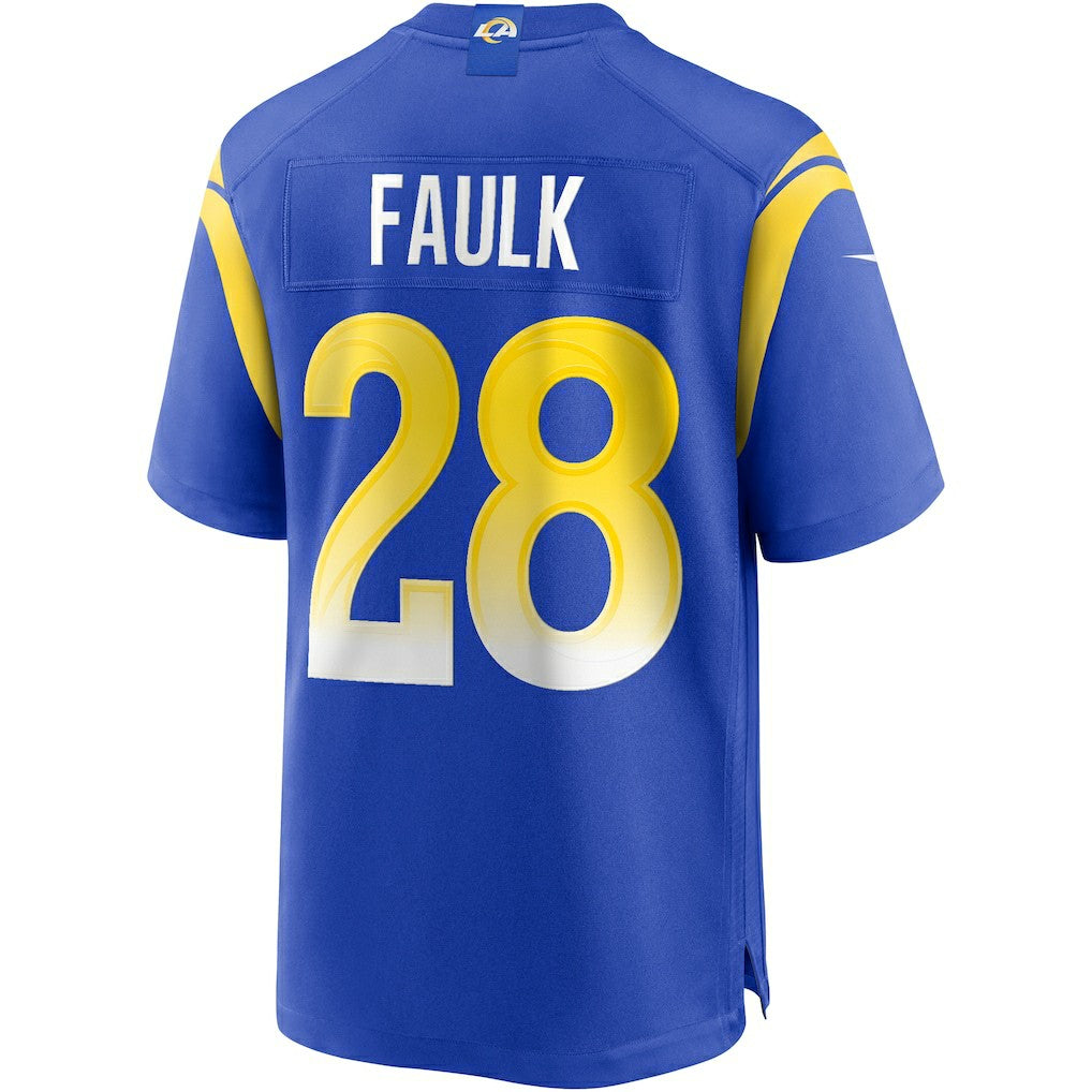 Marshall Faulk  Game Retired Player Jersey - Los Angeles Rams Jerseys