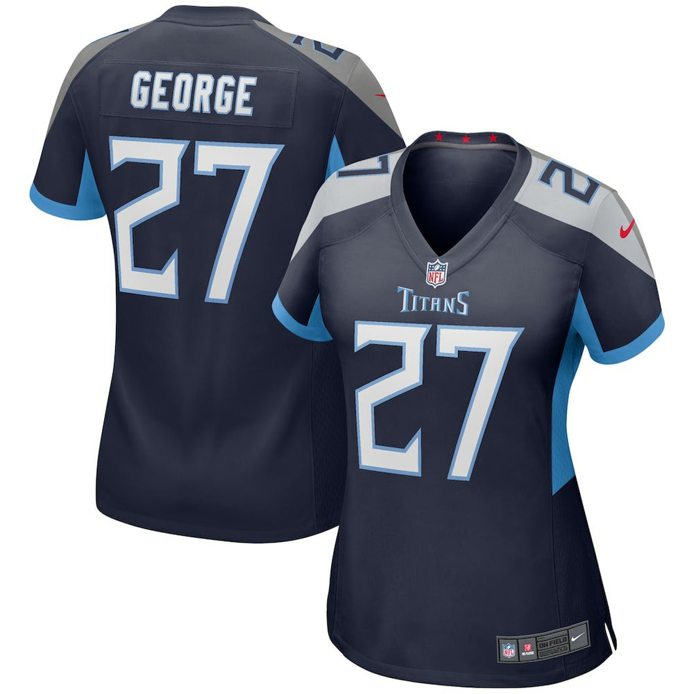 Eddie George  Women's Game Retired Player Jersey - Tennessee Titans Jerseys