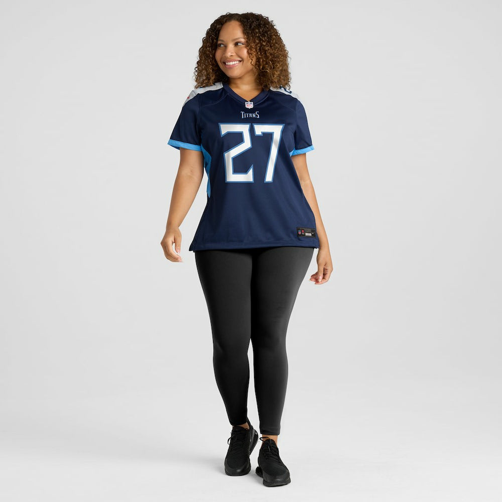Eddie George  Women's Game Retired Player Jersey - Tennessee Titans Jerseys