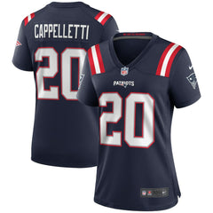 Gino Cappelletti  Women's Game Retired Player Jersey - New England Patriots Jerseys