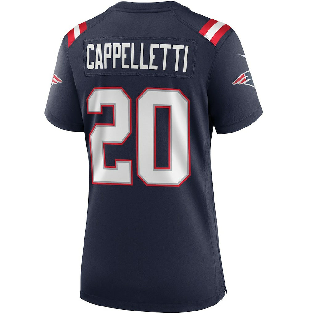 Gino Cappelletti  Women's Game Retired Player Jersey - New England Patriots Jerseys
