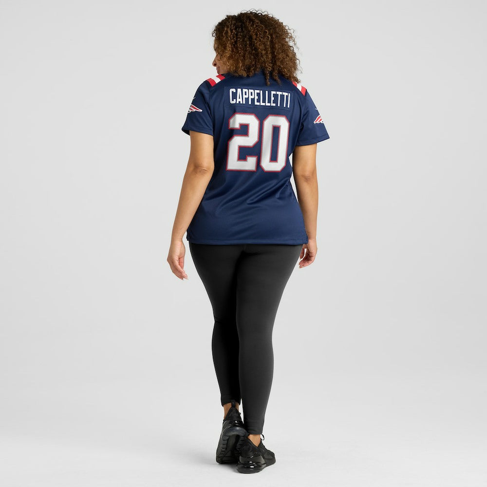 Gino Cappelletti  Women's Game Retired Player Jersey - New England Patriots Jerseys