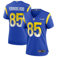 Jack Youngblood  Women's Game Retired Player Jersey - Los Angeles Rams Jerseys