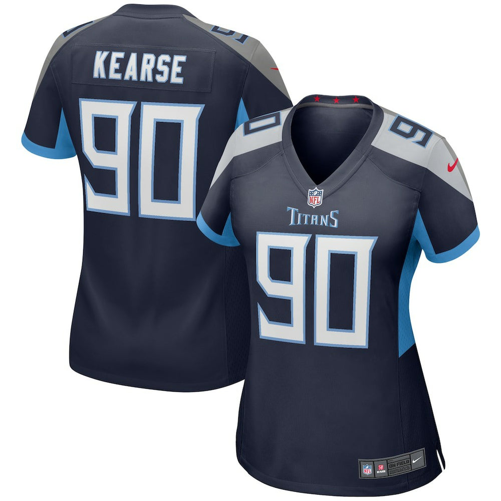 Jevon Kearse  Women's Game Retired Player Jersey - Tennessee Titans Jerseys