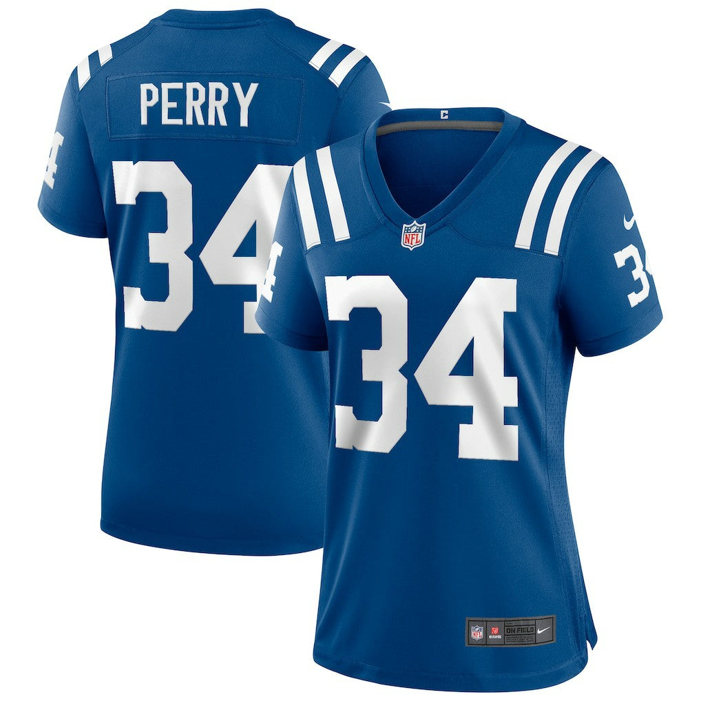 Joe Perry  Women's Game Retired Player Jersey - Indianapolis Colts Jerseys