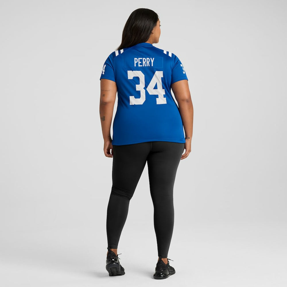 Joe Perry  Women's Game Retired Player Jersey - Indianapolis Colts Jerseys