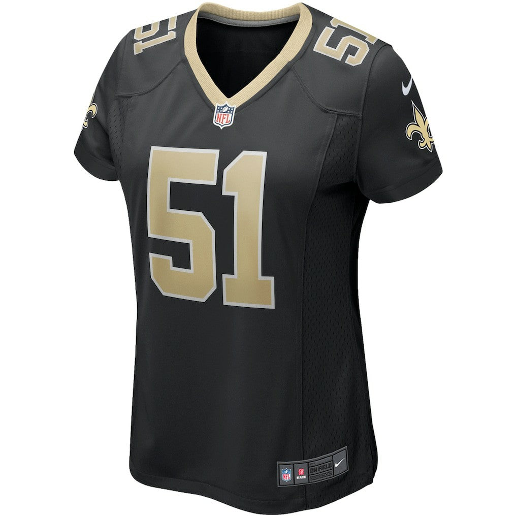 Jonathan Vilma  Women's Game Retired Player Jersey - New Orleans Saints Jerseys