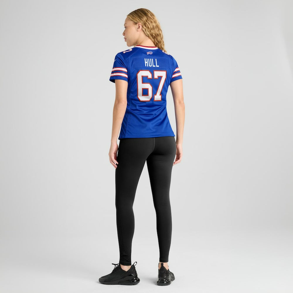 Kent Hull  Women's Game Retired Player Jersey - Buffalo Bills Jerseys