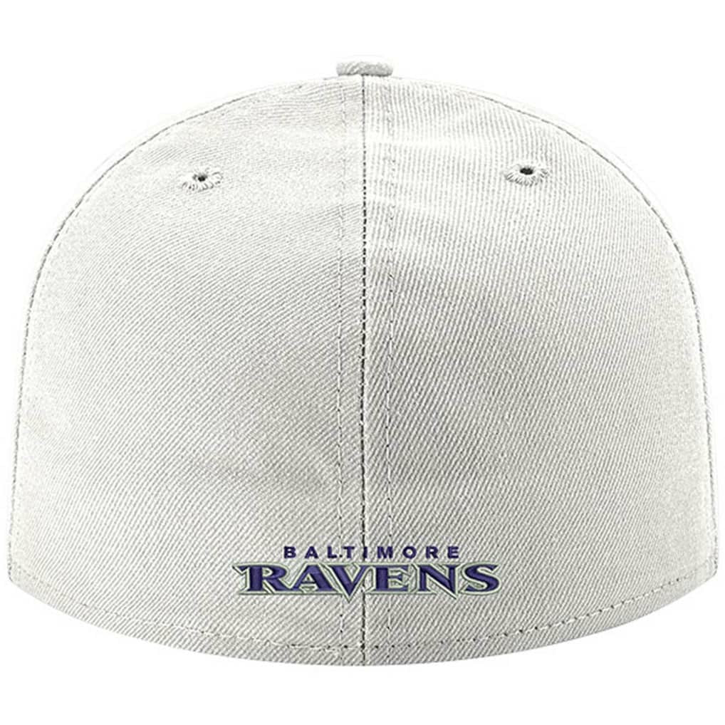 Omaha Lettermark 59FIFTY Fitted Hat - Baltimore Ravens Hats