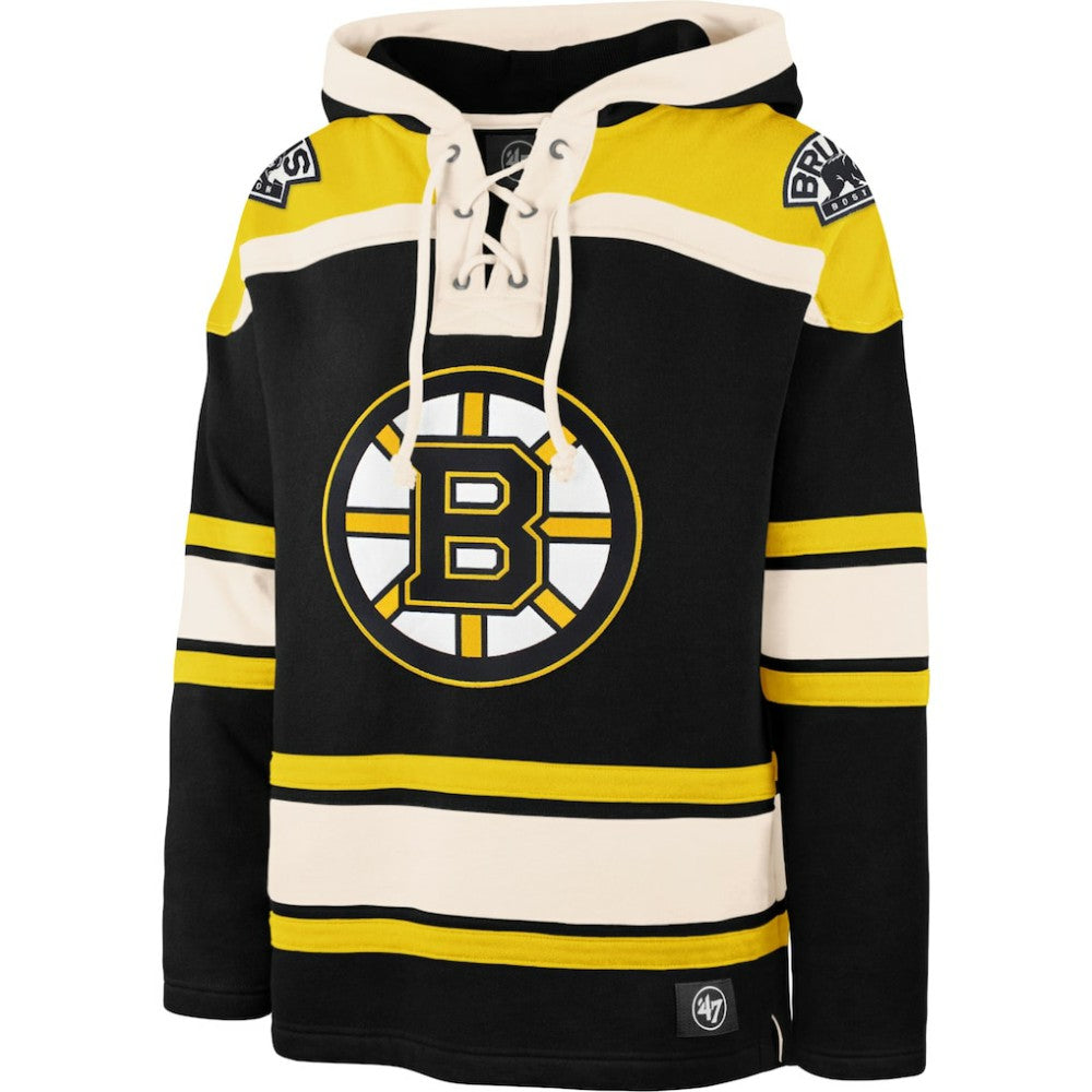 NHL Boston Bruins '47 Superior Lacer Hoodie