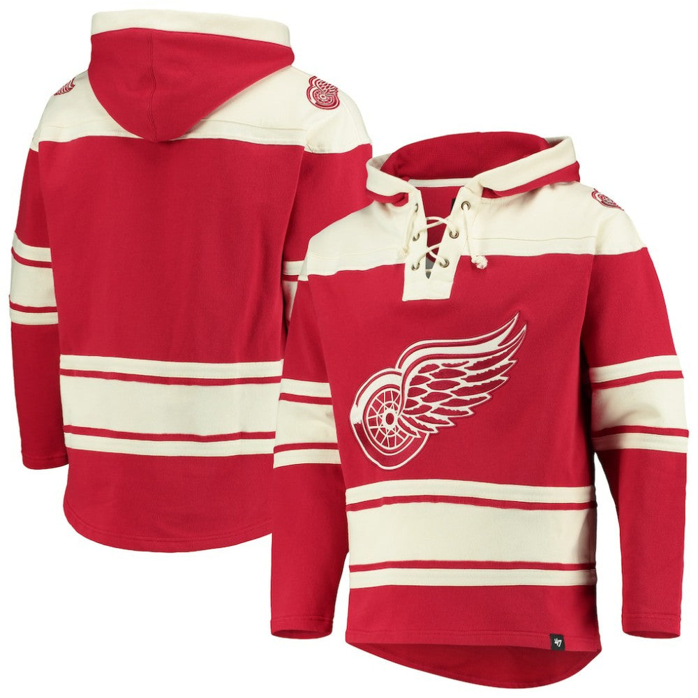 NHL Detroit Red Wings '47 Superior Lacer Hoodie