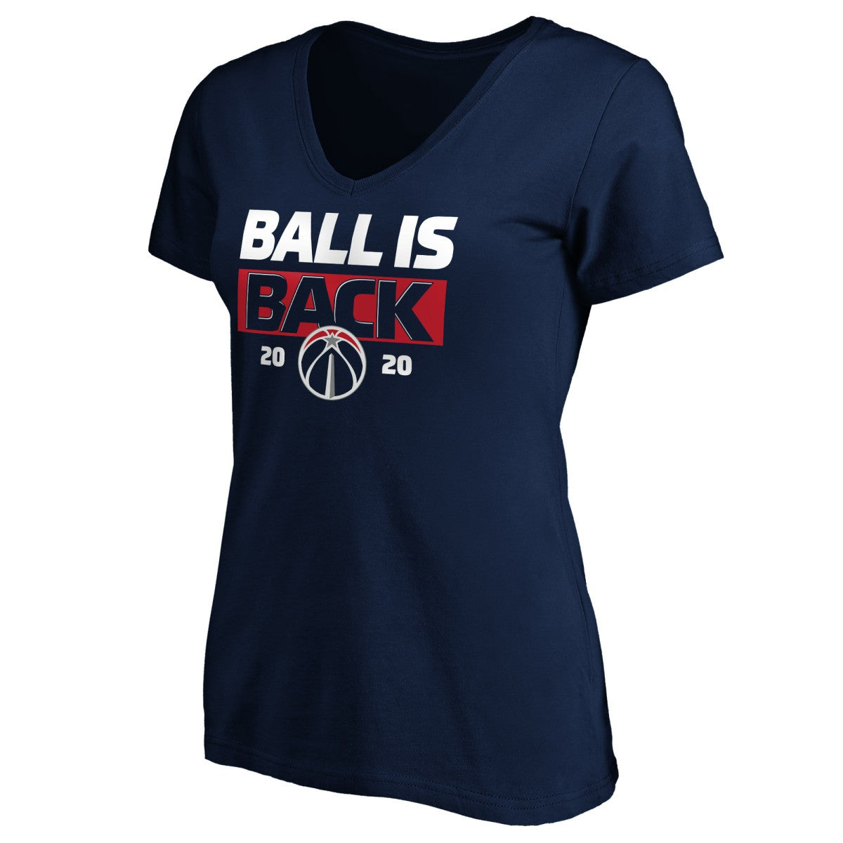 Washington Wizards Women's Ball Is Back V-Neck T-Shirt