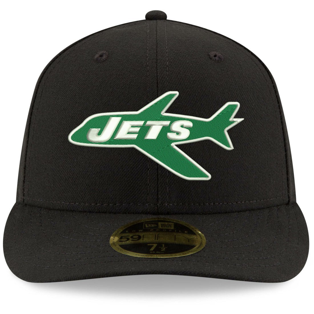 Omaha Throwback Low Profile 59FIFTY Fitted Hat - New York Jets Hats