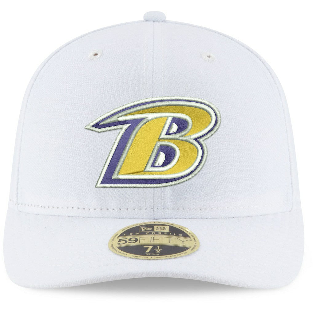 Omaha Low Profile 59FIFTY Fitted Hat - Baltimore Ravens Hats