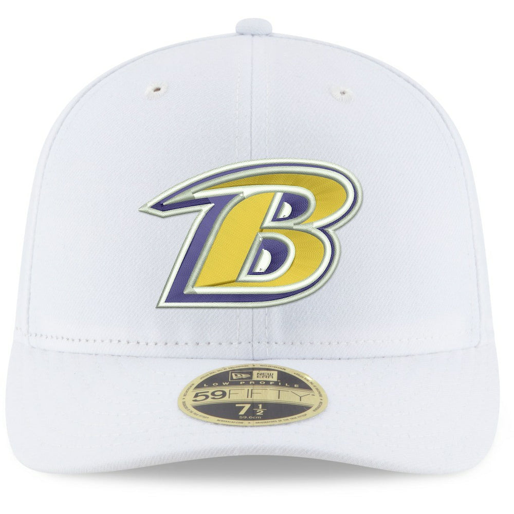 Omaha Low Profile 59FIFTY Fitted Hat - Baltimore Ravens Hats