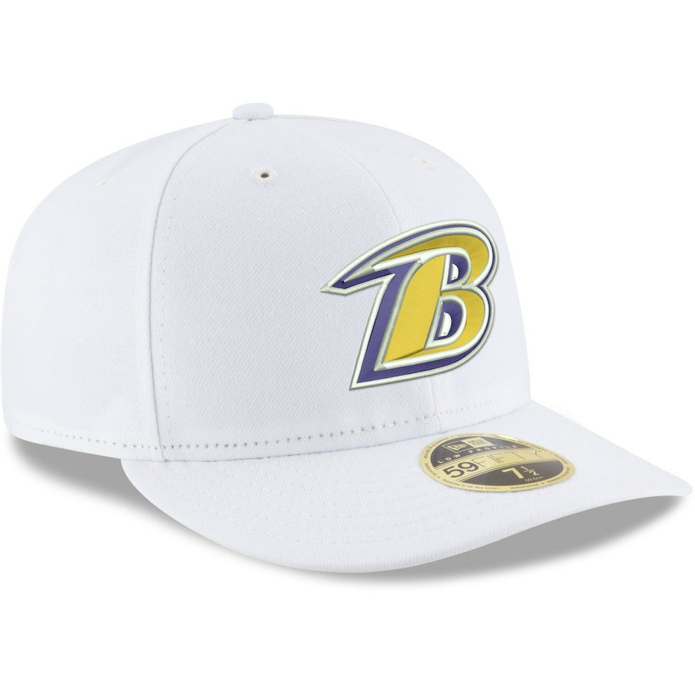 Omaha Low Profile 59FIFTY Fitted Hat - Baltimore Ravens Hats