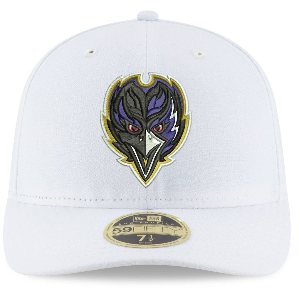 Omaha Low Profile 59FIFTY Fitted Hat - Baltimore Ravens Hats