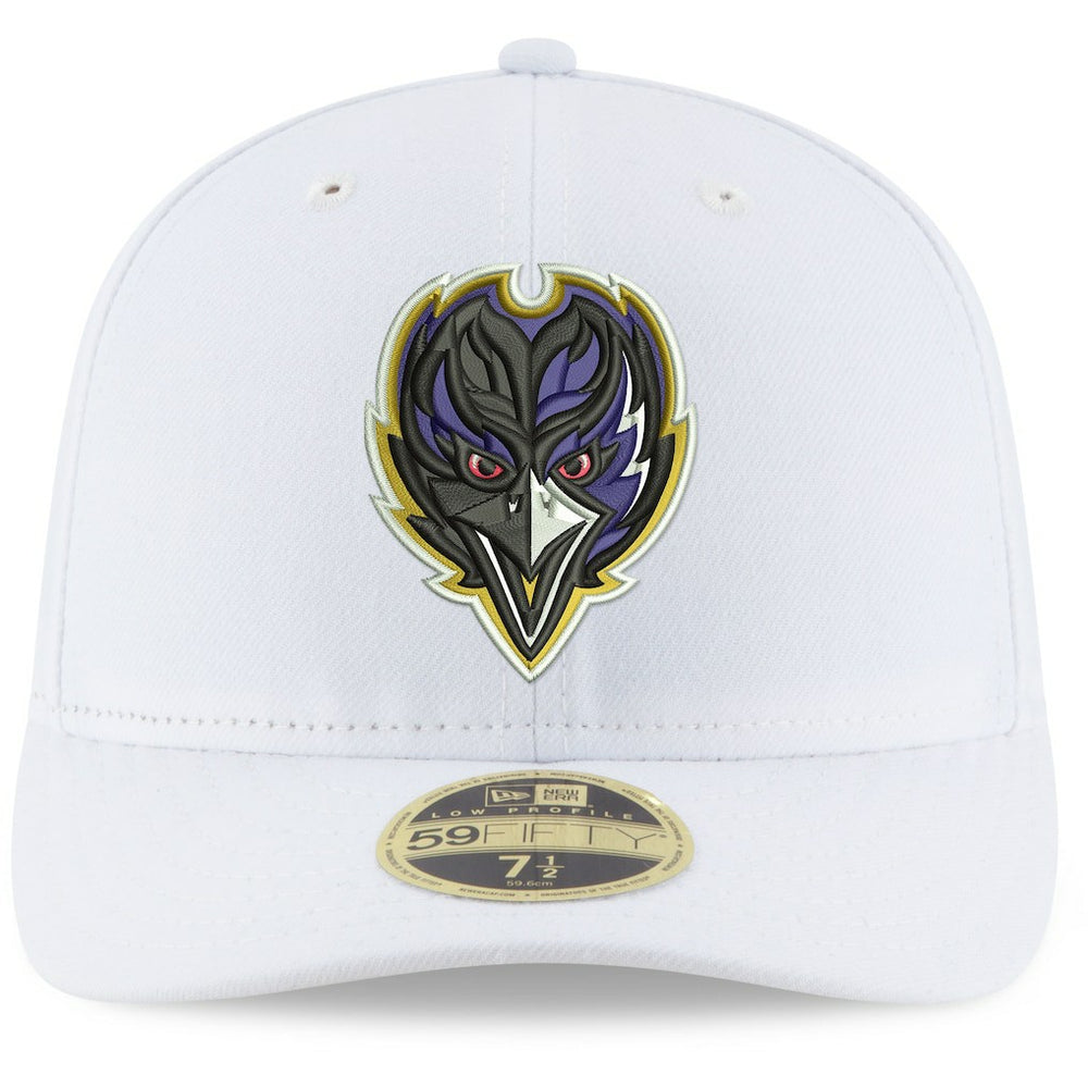 Omaha Low Profile 59FIFTY Fitted Hat - Baltimore Ravens Hats