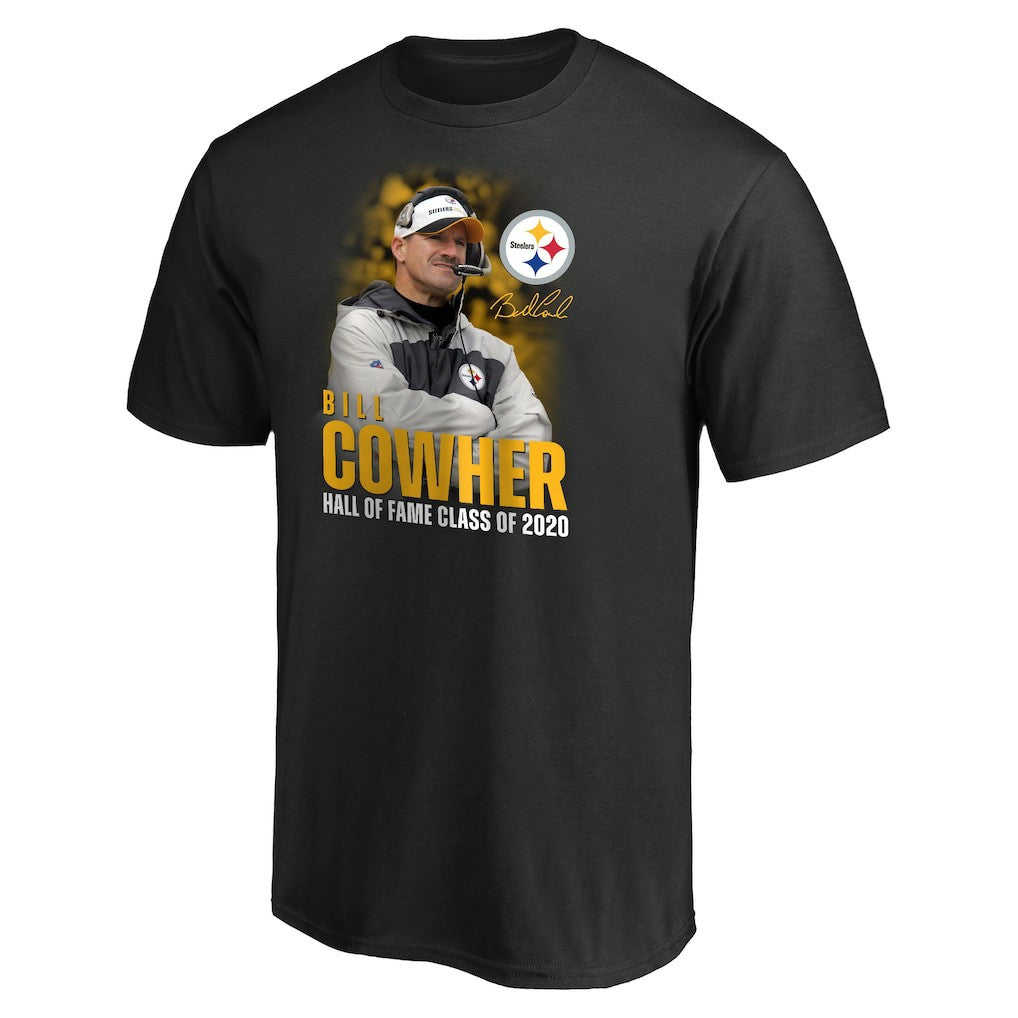 Bill Cowher  2020 Pro Football Hall of Fame Inductee Coach Graphic T-Shirt - Pittsburgh Steelers T-shirts