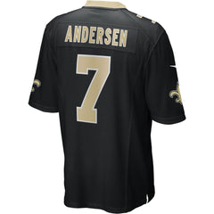 Morten Andersen  Game Retired Player Jersey - New Orleans Saints Jerseys