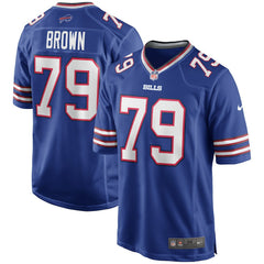 Ruben Brown  Game Retired Player Jersey - Buffalo Bills Jerseys