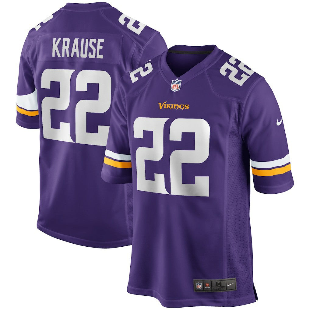 Paul Krause  Game Retired Player Jersey - Minnesota Vikings Jerseys