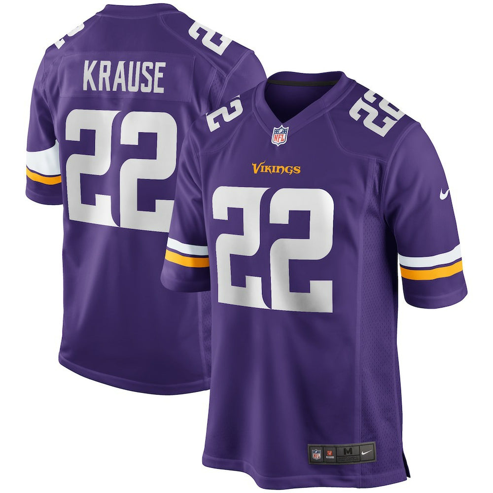 Paul Krause  Game Retired Player Jersey - Minnesota Vikings Jerseys