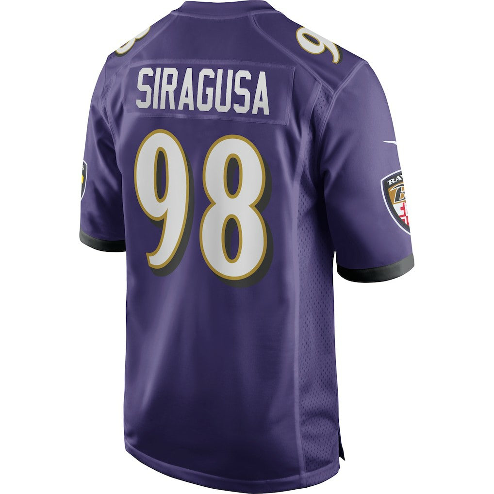 Tony Siragusa  Game Retired Player Jersey - Baltimore Ravens Jerseys