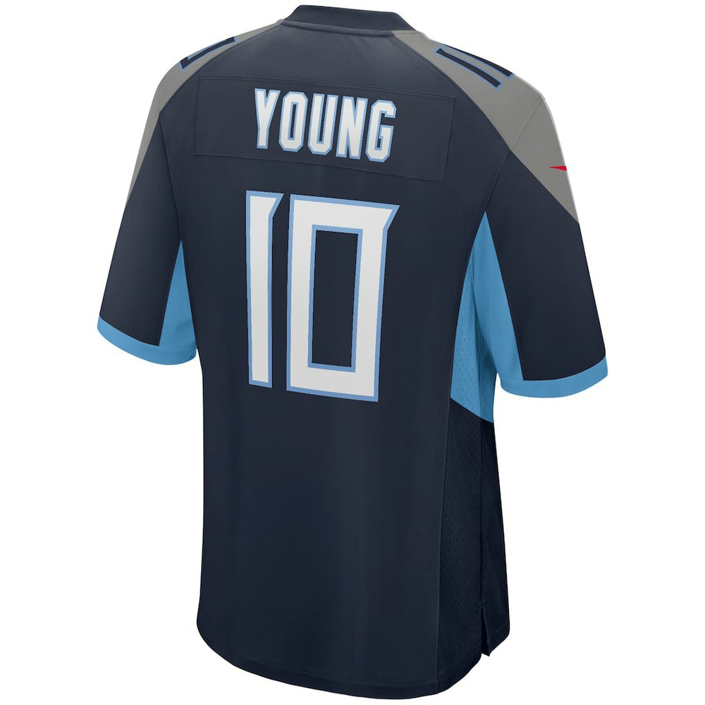 Vince Young  Game Retired Player Jersey - Tennessee Titans Jerseys