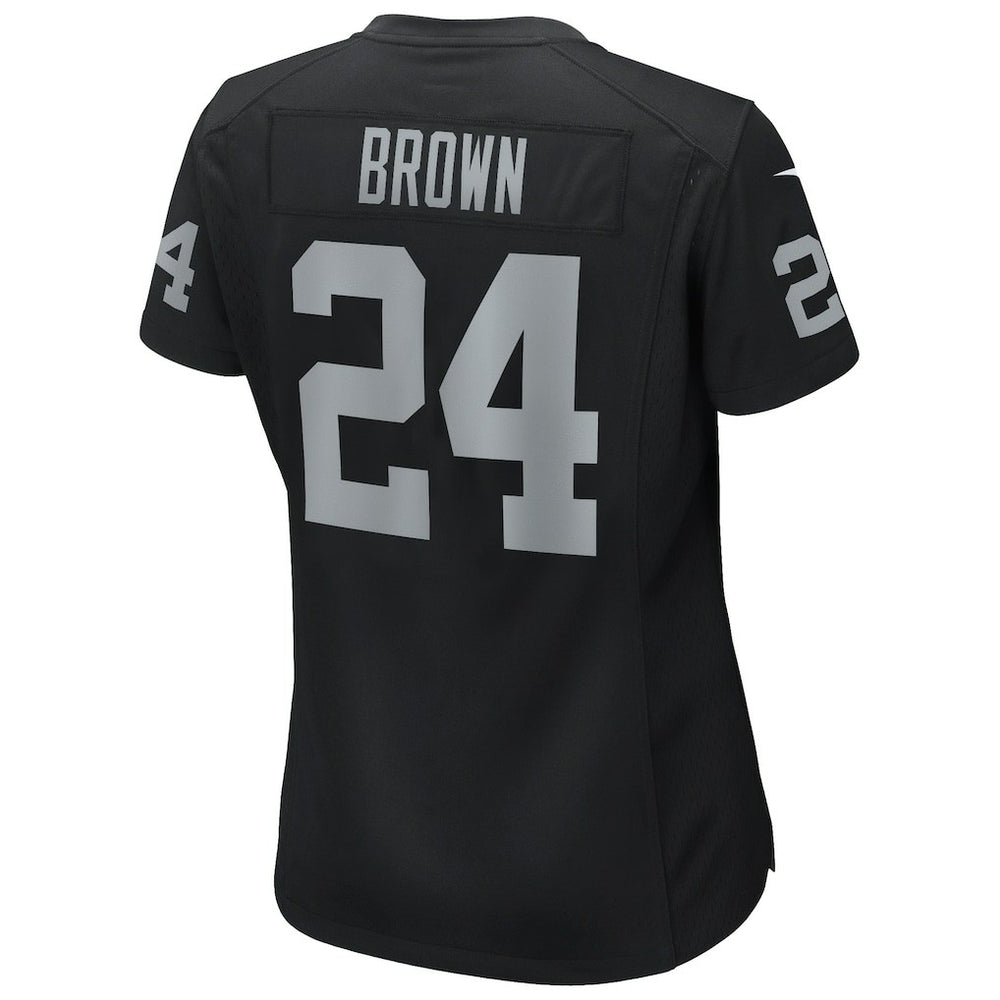 Willie Brown  Women's Game Retired Player Jersey - Las Vegas Raiders Jerseys