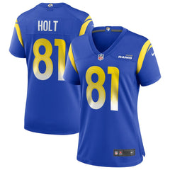 Torry Holt  Women's Game Retired Player Jersey - Los Angeles Rams Jerseys