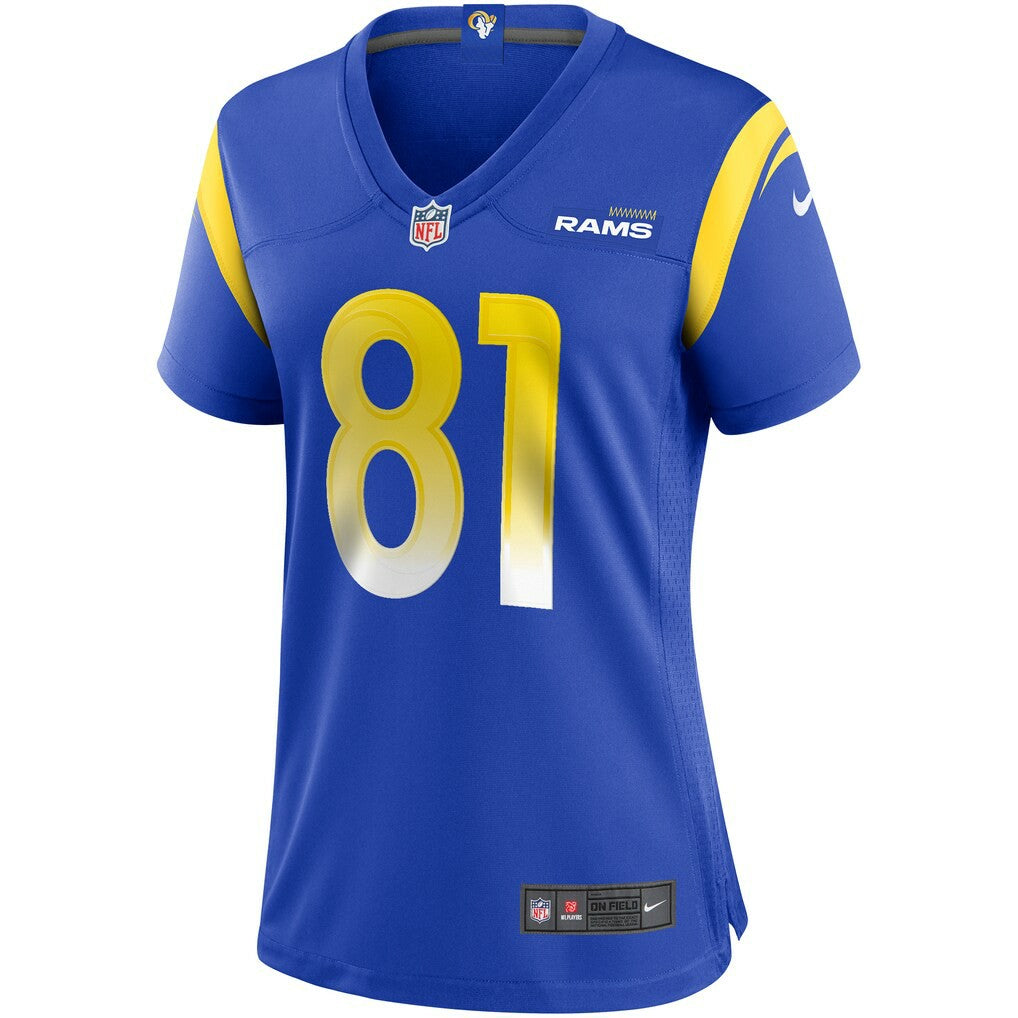 Torry Holt  Women's Game Retired Player Jersey - Los Angeles Rams Jerseys