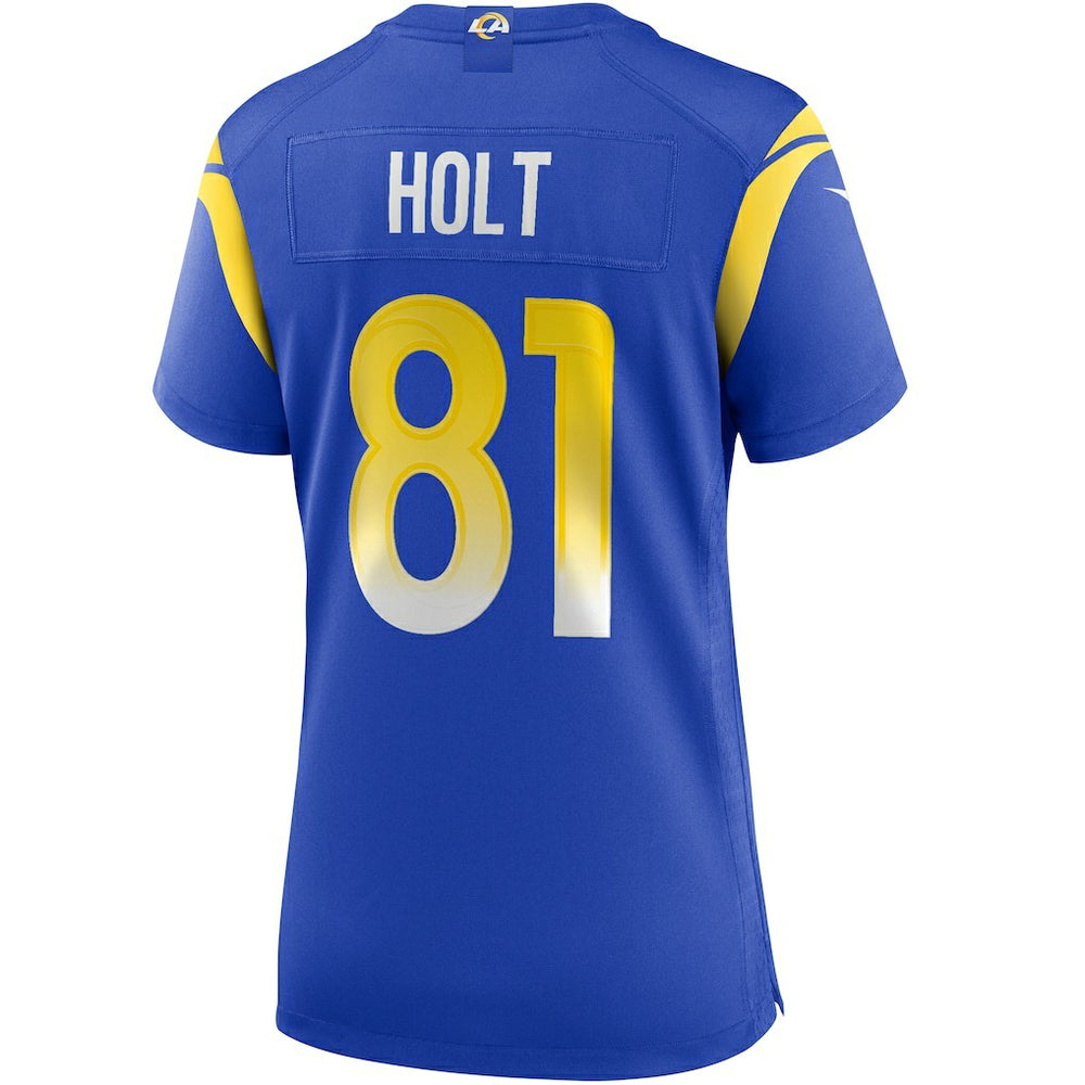 Torry Holt  Women's Game Retired Player Jersey - Los Angeles Rams Jerseys